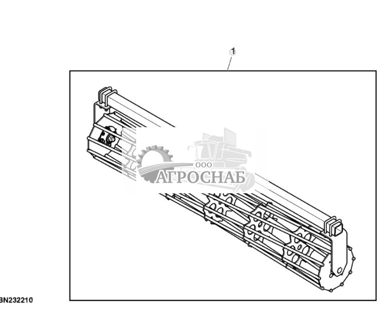 Навесное оборудование, прикатывающий барабан, 6 футов 3 дюйма - ST753871 170.jpg